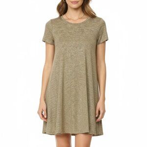 LuLaRoe Gold A-Line Midi Dress - Size 12 – Effortless Everyday Glow